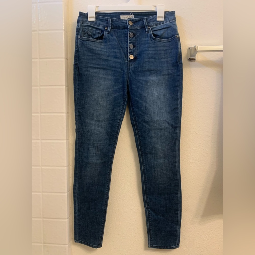 Unpublished Button Fly Skinny